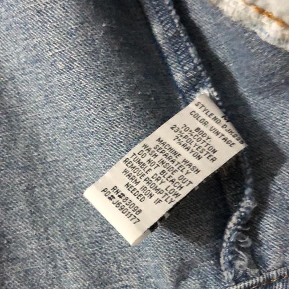 Ci Sono Distressed Denim Jacket - Picture 4 of 6